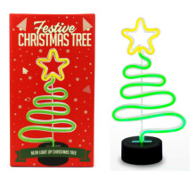 Gift Republic Festive Christmas Tree Neon Light Decoration