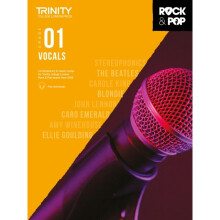 Trinity College London Rock & Pop 2018 Vocals Grade 1 - Official Exam Syllabus