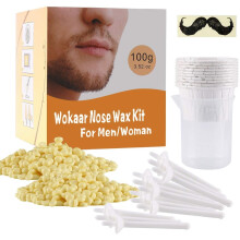 Nose Wax 100g for Men & Women, Nose Hair Removal Wax Kit