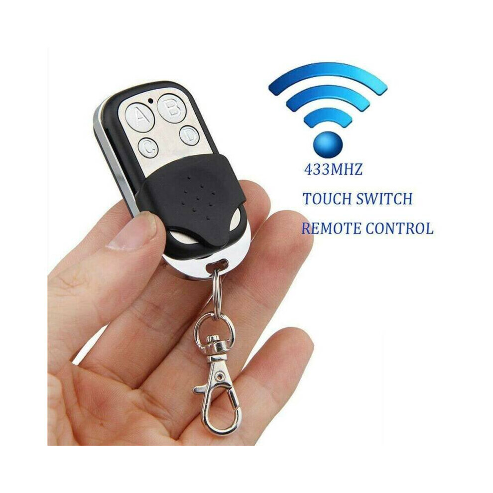 433Mhz Universal Cloning Electric Gate Garage Door Wireless Remote Control Key 795340632348