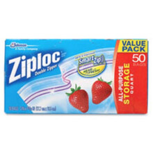 Ziploc Facile Apertura, Sacchetti Quart 48 Pezzi