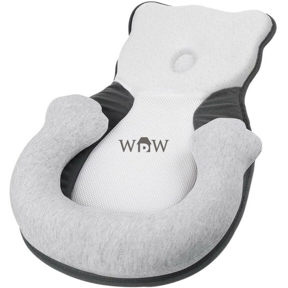 (Grey Bear) WDW Baby Cosy Pillow Bed Mattress Sleeping Pad for New Born Baby