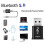 Bluetooth 5.0 Audio Transmitter Receiver Adapter For TV/PC/Car/AUX Speaker 4