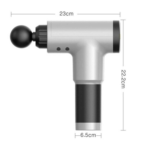 (White) Deep Tissue Massage Gun Percussion Massager Muscle Vibration Relaxing Therapy 2