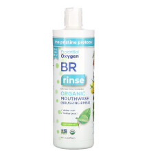 Essential Oxygen, BR Organic Mouthwash Rinse, Peppermint, 473ml