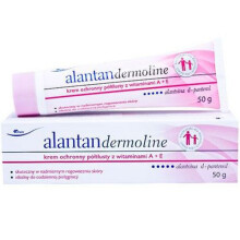 Alantan Dermoline Krem Poltlusty Z Wit A+E 50g Half-fat Cream with Vitamins A+E