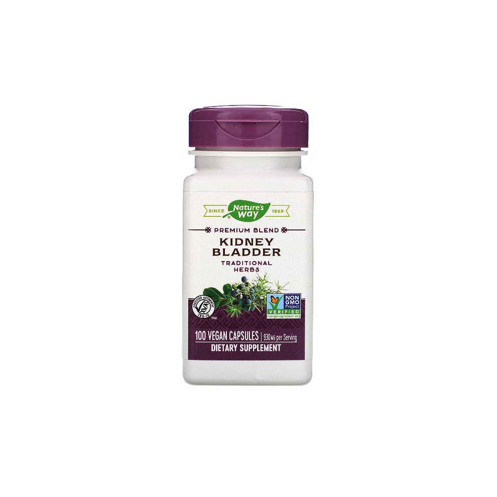 Nature's Way , Kidney Bladder, 930 Mg, 100 Vegan Capsules