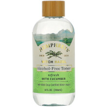 Humphreys Refresh Witch Hazel med Gurka Alkohol-Fri Toner, Klar, 8 Oz (Pack av 1)