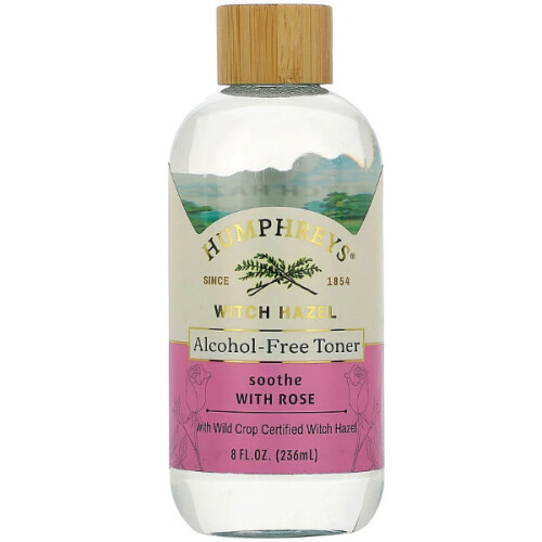 Humphrey's, Witch Hazel, Alcohol Free Toner with Rose, 236ml