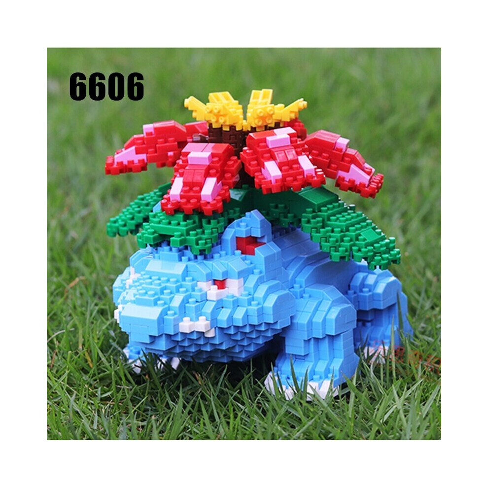 (6606) Diamond Nano Blocks Pokemon Mini DIY Building Anime Toys Kids Gift without box