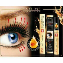 EVELINE SOS LASH BOOSTER MULTIPURPOSE EYELASH SERUM WITH ARGAN OIL 5 IN 1