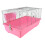 Little-Friends Indoor Rabbit Guinea Pig Cage 100cm Large Pink Single Tier 1