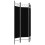 VidaXL vidaXL 3-Panel Room Divider Black 120x180 cm Wall Partition Screen Separator 4