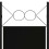 VidaXL vidaXL 3-Panel Room Divider Black 120x180 cm Wall Partition Screen Separator 6