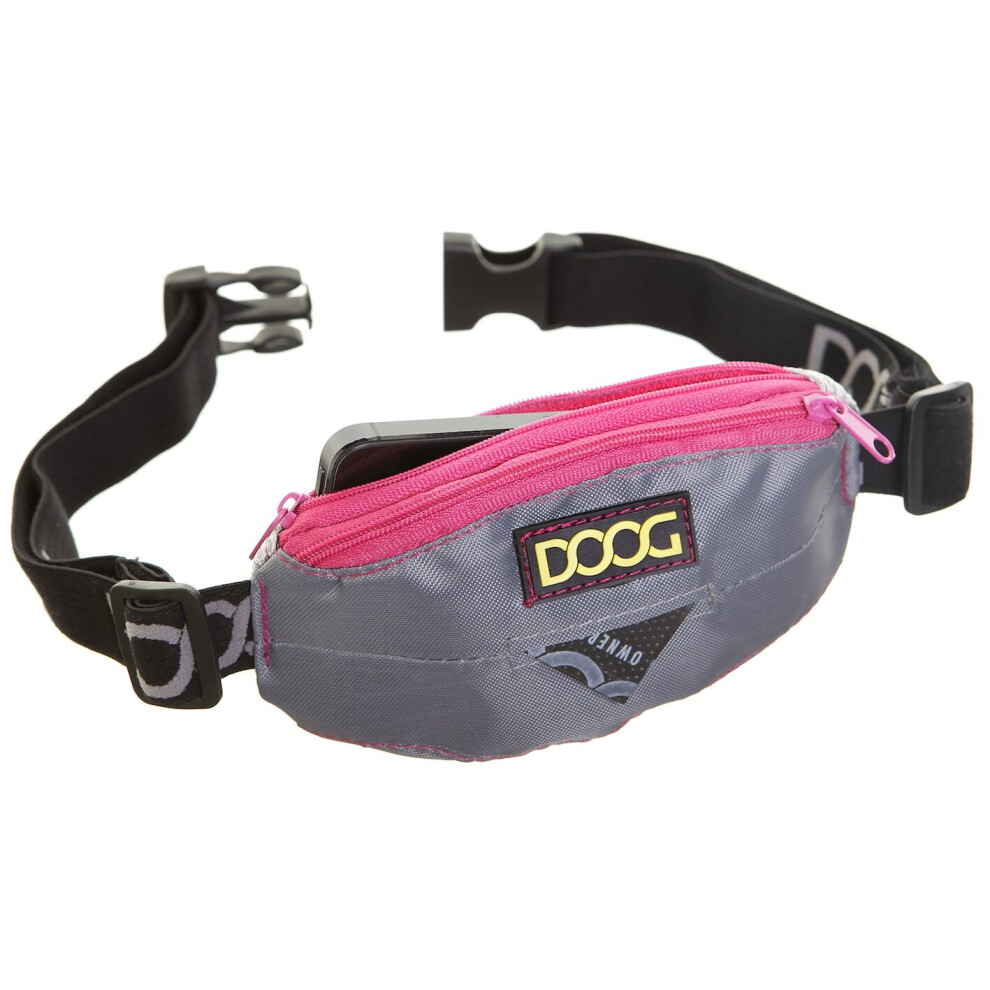 Dog Walking belt Mini Pink & Grey-image-OPC-P6876BR-NEW