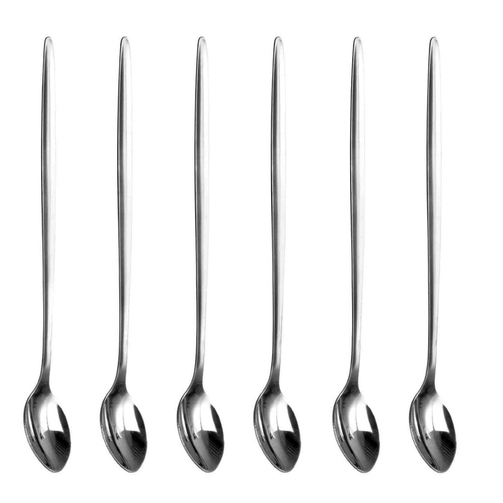 Long Handle Latte Spoons Dessert Spoons by Kitchen Stars