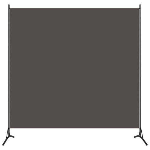 VidaXL vidaXL 1-Panel Room Divider Anthracite 175x180 cm Partition Screen Separator 1