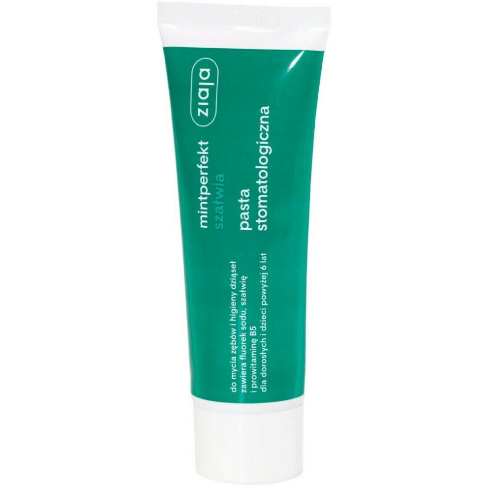 Cosmelogia Ziaja Mintperfekt Dental Sage Paste 75Ml