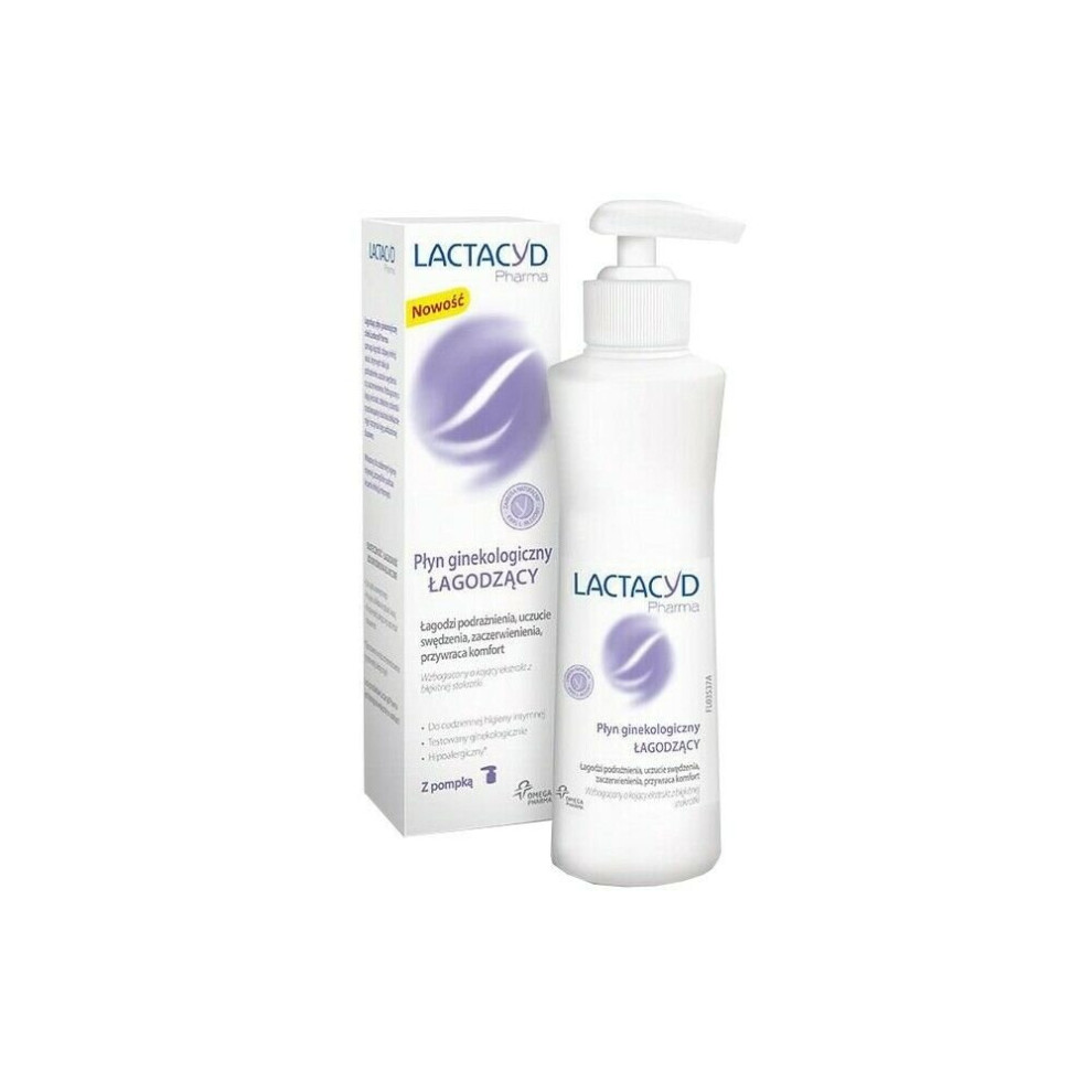 Cosmelogia Intimate Hygiene Cosmetic Lactacyd Pharma Gynecological Soothing Fluid 250Ml