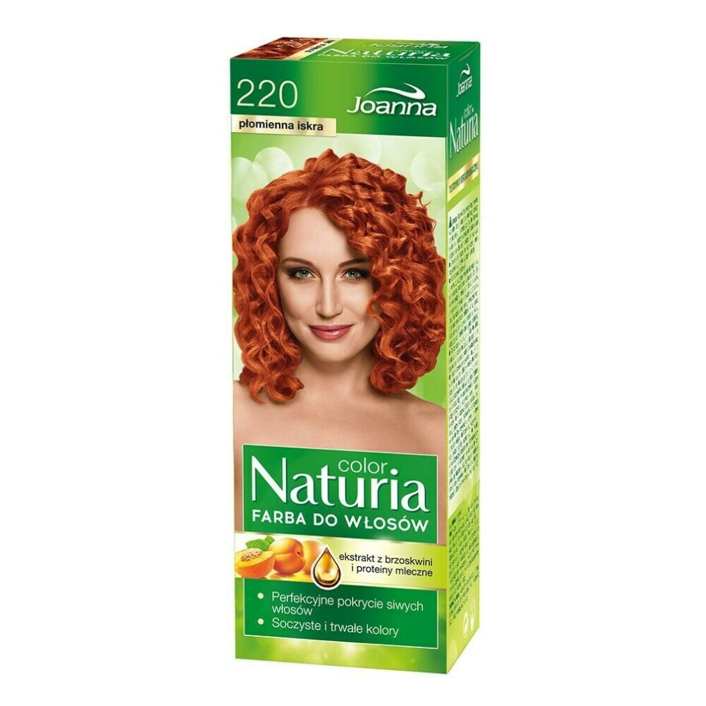 Cosmelogia Women's Joanna Color Naturia Hair Dye 220 Flame Spark 100Ml