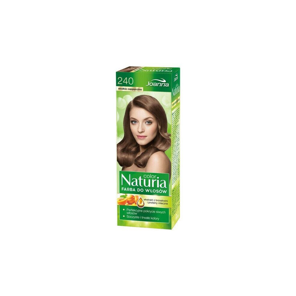 Cosmelogia Women's Joanna Color Naturia Hair Dye - 240 Sweet Cappuccino