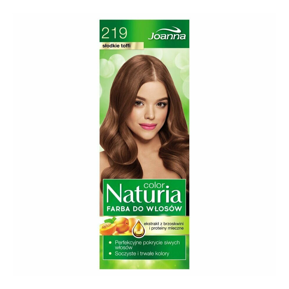 Cosmelogia Women's Joanna Naturia Color Hair Dye 219 Sweet Toffee 150G