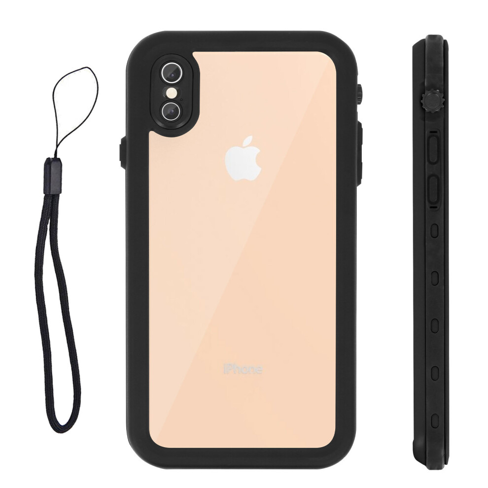 Waterproof Case by Redpepper for Apple iPhone XS Max 2m - Black