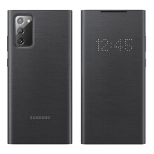 Official Samsung Galaxy Note20 LED View Flip Cover Case - Black