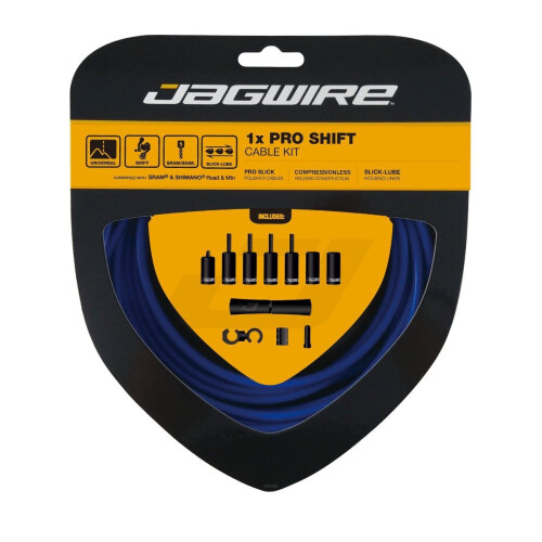 (One Size, Sid Blue) Jagwire 1X Pro Shift Kit