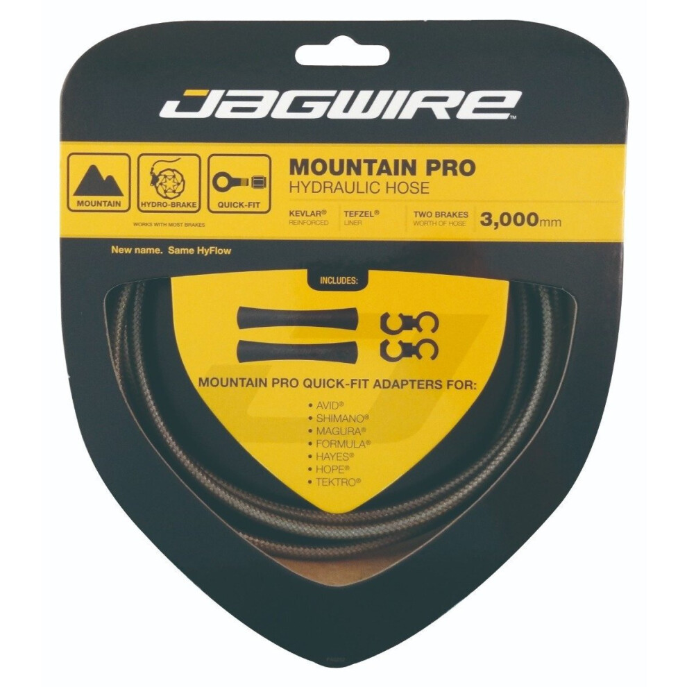 (Carbon Silver) Jagwire Pro Hydraulic Hose Kit