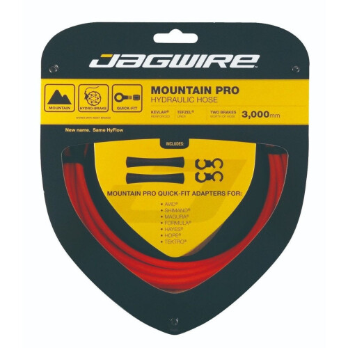 (Orange) Jagwire Pro Hydraulic Hose Kit