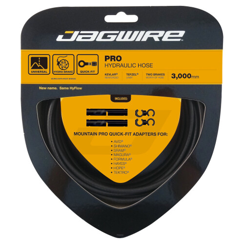 (Stealth Black) Jagwire Pro Hydraulic Hose Kit