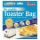 Sealapack 2 Pack Toaster Bag- Re-usable Toaster Bag - Non Stick 1
