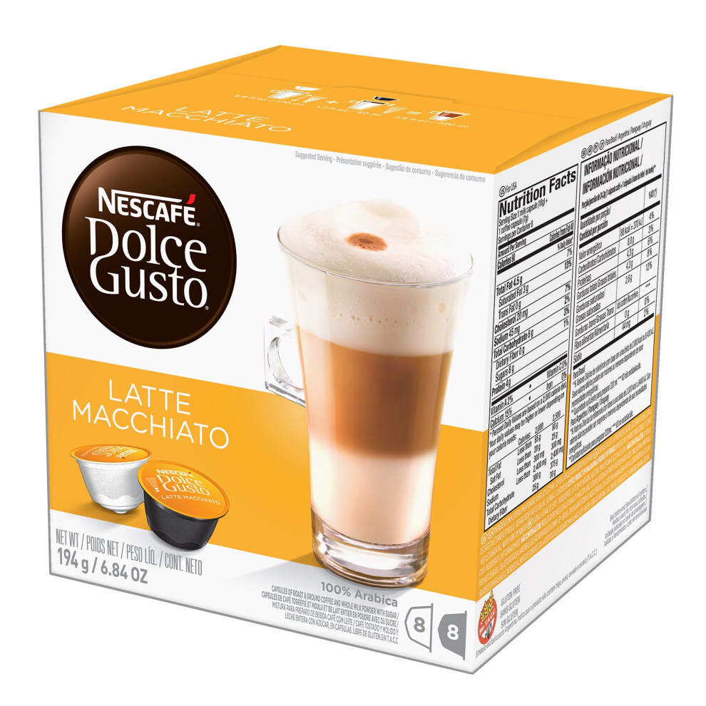 Nescafe Dolce Gusto Latte Macchiato 16 Pods