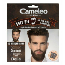 DELIA Cameleo férfi hajfesték krém 4.0 Közepesbarna 2x15ml