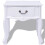 VidaXL vidaXL 2x Bedside Cabinets MDF White Nightstand Side End Table with a Drawer 5