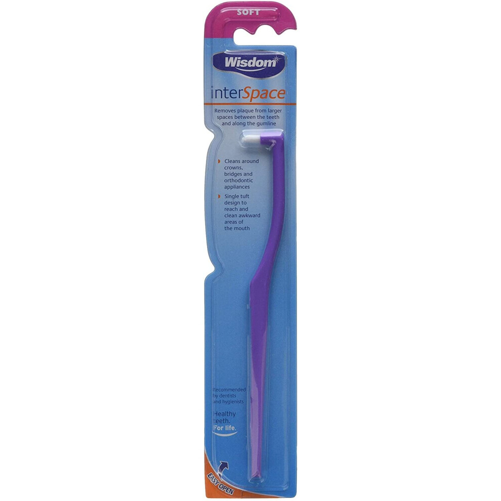Wisdom InterSpace Soft Toothbrush