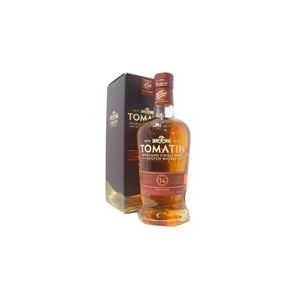 Tomatin 14 Year Old Port Wood Single Malt Whisky 70cl