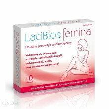 LaciBios Femina 10 kap Provag Invag Female Probiotics for Intimate Health