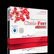Olimp Chela Ferr Med 30 kap Iron Amino Acid Chelate Anemia RLS ADHD Capules