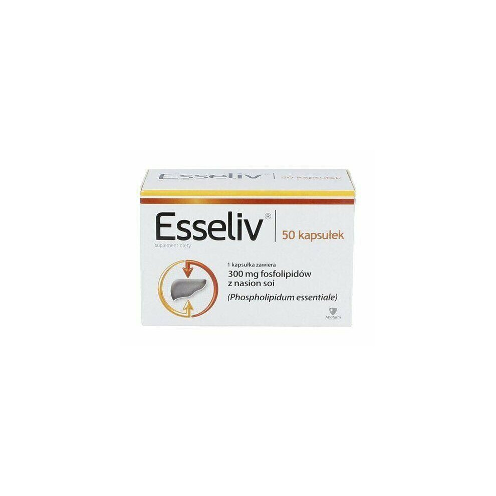 Sklep Polski Esseliv 50 Cap Liver Support Care Cleanse Detox Treatment