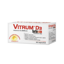 Vitrum D3 FORTE 60 kap odpornosc kosci miesnie zeby immunity bones teeth d vitum