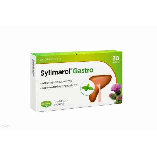 Sylimarol Gastro 30 tab healthy liver SYLIMAROL SYLIMARYNA OSTROPEST PLAMISTY