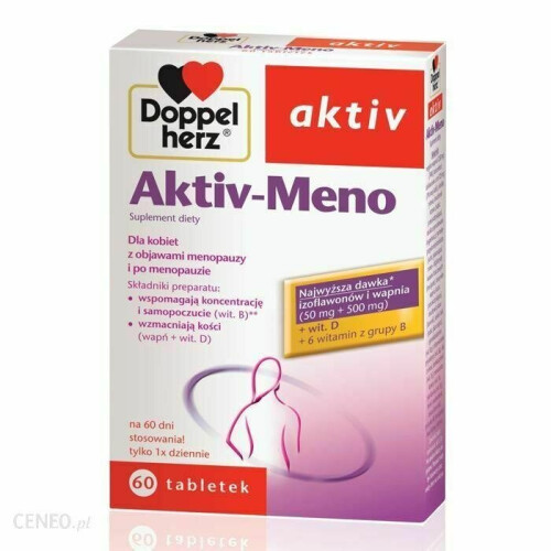 Doppelherz Aktiv Meno – 60 Tablets for Menopause Support