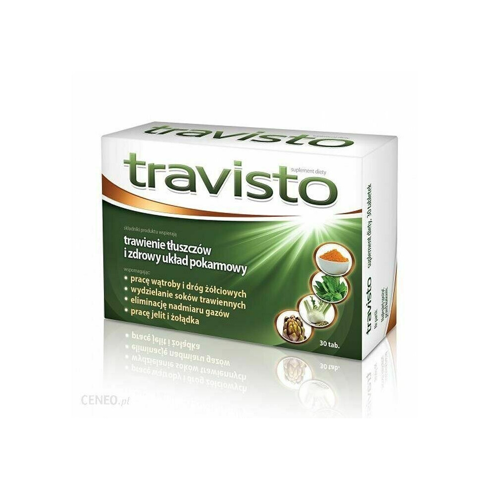 TRAVISTO Pomoc W?troba Trawienie Support Liver Digest PROLIVER SYLIMARIN 30 TAB