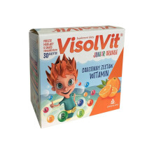 Visolvit Junior O Smaku POMARANCZOWYM 10 Sasz. ORANGE D VITUM BOBOLEN