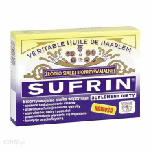 SUFRIN Bio-Sulfur Hair Loss Support with Pine &amp; Linseed Oils - 60 Capsules, Natural Antioxidant-Rich Formula Olimp