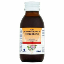 SYROP PROWOSLAZOWO-TYMIANKOWY No sugar 100ml