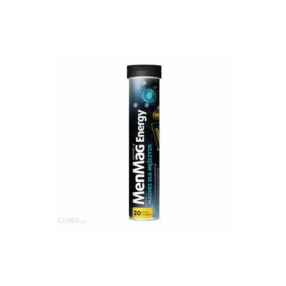 MenMag ENERGY 20 tab MAGNESIUM VITAMINS MEN MAGNEZ WITAMINY DLA MÄÅ»CZYZN OLIMP