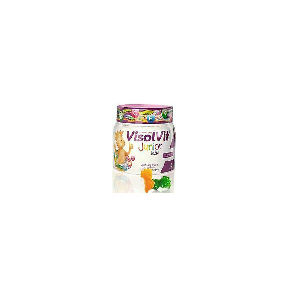 VISOLVIT Junior 50 Jellies daily set of 11 vitamins selenium and routine VIBOVIT